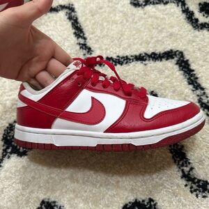 Women’s University Red Nike Low Dunk